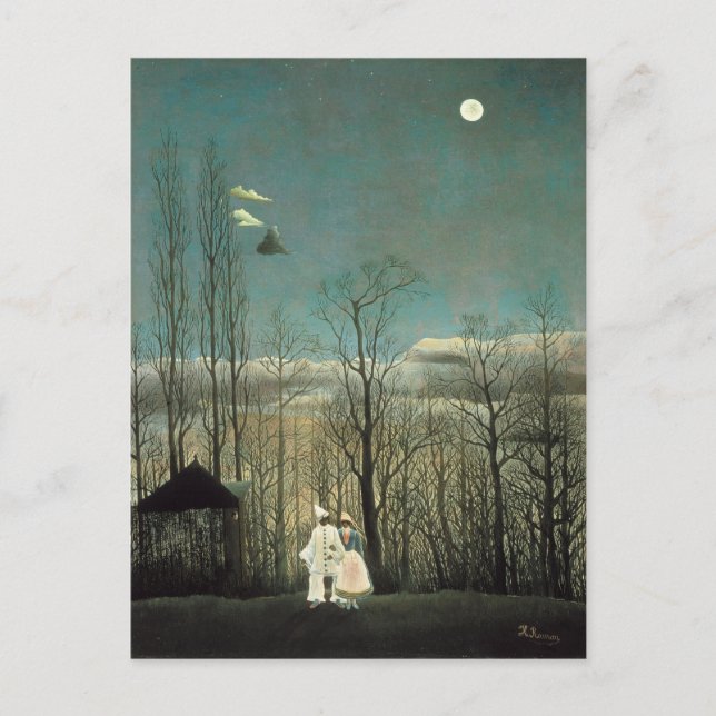 Henri Rousseau Carnival Evening Vykort (Framsida)