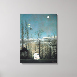 Henri Rousseau Carnival kväll Canvastryck