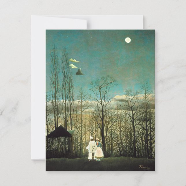 Henri Rousseau Carnival kvällsinbjudningar Inbjudningar (Framsida)