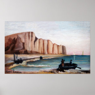Henri Rousseau - Cliffs Poster