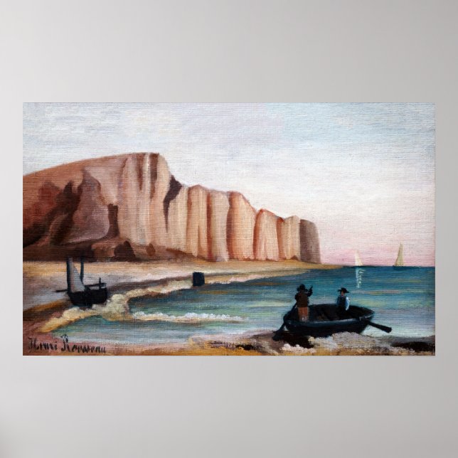 Henri Rousseau - Cliffs Poster (Framsidan)