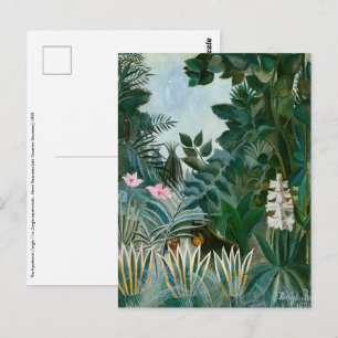 Henri Rousseau - Den Ekvatoriala Djungeln Vykort