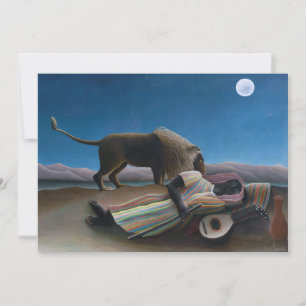 Henri Rousseau - den sovande zigenaren Inbjudningar