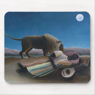 Henri Rousseau - den sovande zigenaren Musmatta