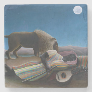 Henri Rousseau - den sovande zigenaren Stenunderlägg