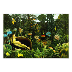 Henri Rousseau det dröm- trycket Fototryck