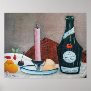 Henri Rousseau - Det rosa ljuset Poster
