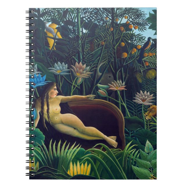 Henri Rousseau - Dream / Le Reve Anteckningsbok (Framsidan)