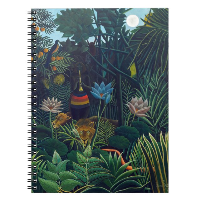 Henri Rousseau - Dream / Le Reve Anteckningsbok (Framsidan)