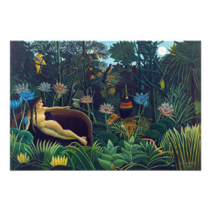 Henri Rousseau - Dream / Le Reve Fototryck