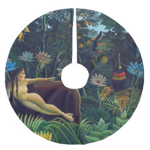 Henri Rousseau - Dream / Le Reve Julgransmatta Borstad Polyester