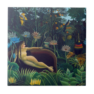 Henri Rousseau - Dream / Le Reve Kakelplatta