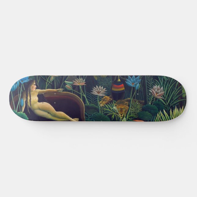 Henri Rousseau - Dream / Le Reve Mini Skateboard Bräda 18,5 Cm (Horz)