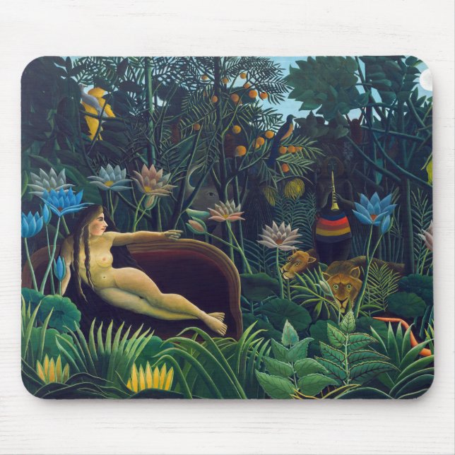Henri Rousseau - Dream / Le Reve Musmatta (Framsidan)