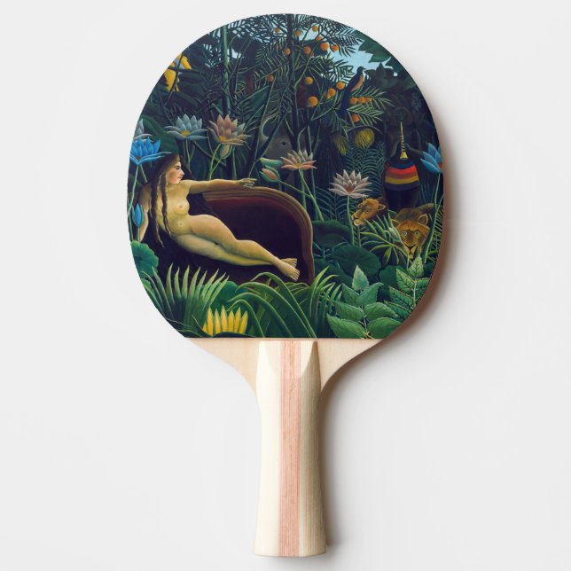 Henri Rousseau - Dream / Le Reve Pingisracket (Framsidan)