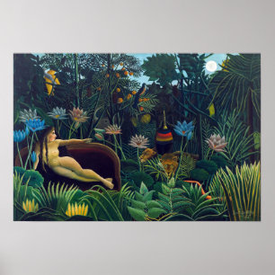 Henri Rousseau - Dream / Le Reve Poster