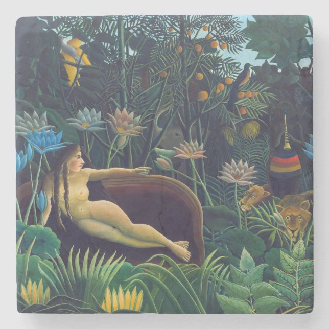 Henri Rousseau - Dream / Le Reve Stenunderlägg (Framsidan)