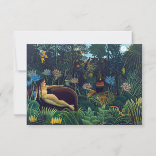 Henri Rousseau - Dream / Le Reve Tack Kort