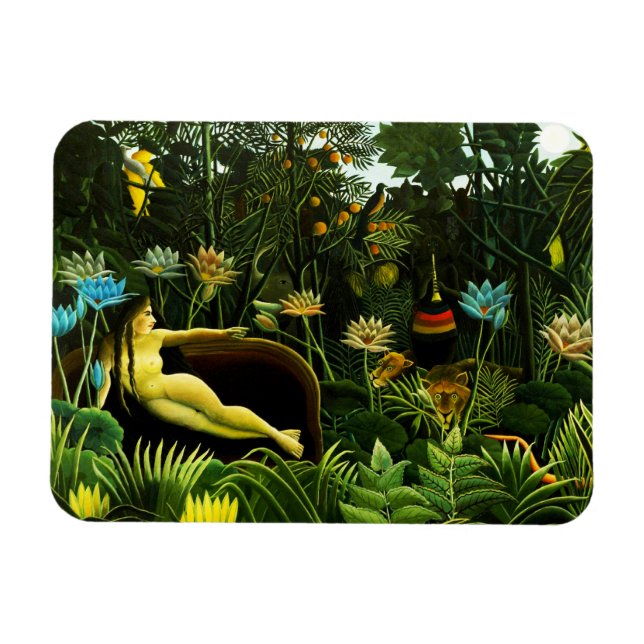 Henri Rousseau Dream Magnet (Horisontell)
