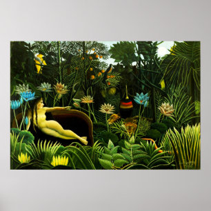 Henri Rousseau Dream Poster