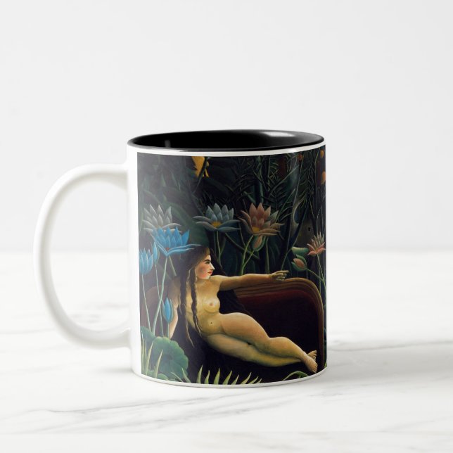 Henri Rousseau Dream Two-Tone Coffee Mugg (Vänster)