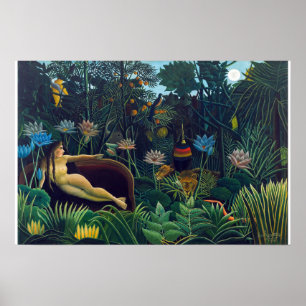 Henri Rousseau - Drömmen / Le Rêve Poster