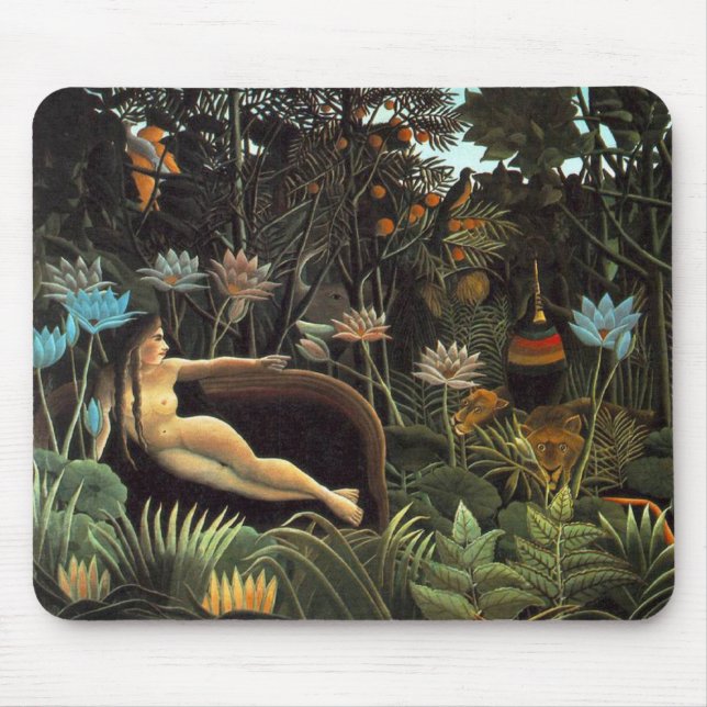 Henri Rousseau - drömmen Musmatta (Framsidan)