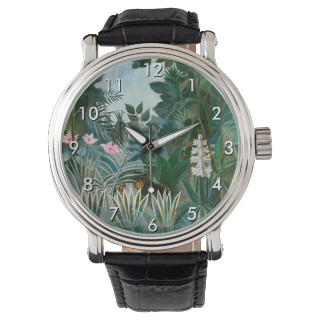 Henri Rousseau - Ekvatorialguinea Jungle Armbandsur (Framsida)