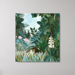 Henri Rousseau - Ekvatorialguinea Jungle Canvastryck