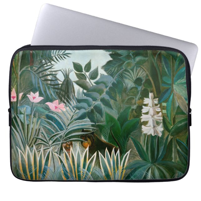 Henri Rousseau - Ekvatorialguinea Jungle Laptop Fodral (Framsidan)