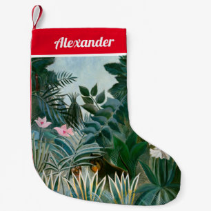 Henri Rousseau - Ekvatorialguinea Jungle Liten Julstrumpa