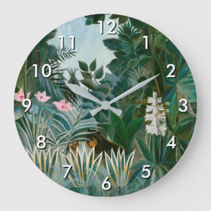Henri Rousseau - Ekvatorialguinea Jungle Stor Klocka