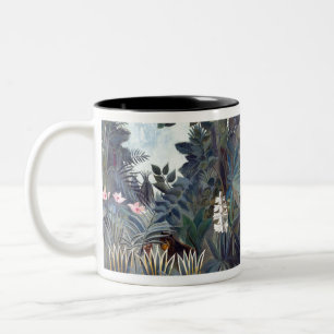 Henri Rousseau Equatorial Jungle Två-Tonad Mugg