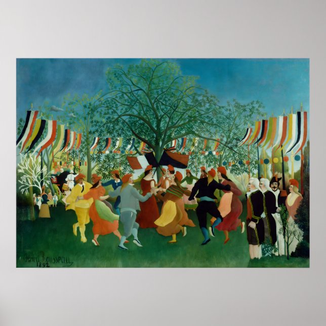 Henri Rousseau - Ett århundrade av självständighet Poster (Framsidan)