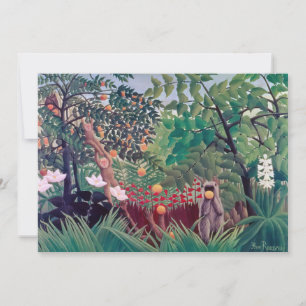 Henri Rousseau - Exotiskt Landskap Tack Kort