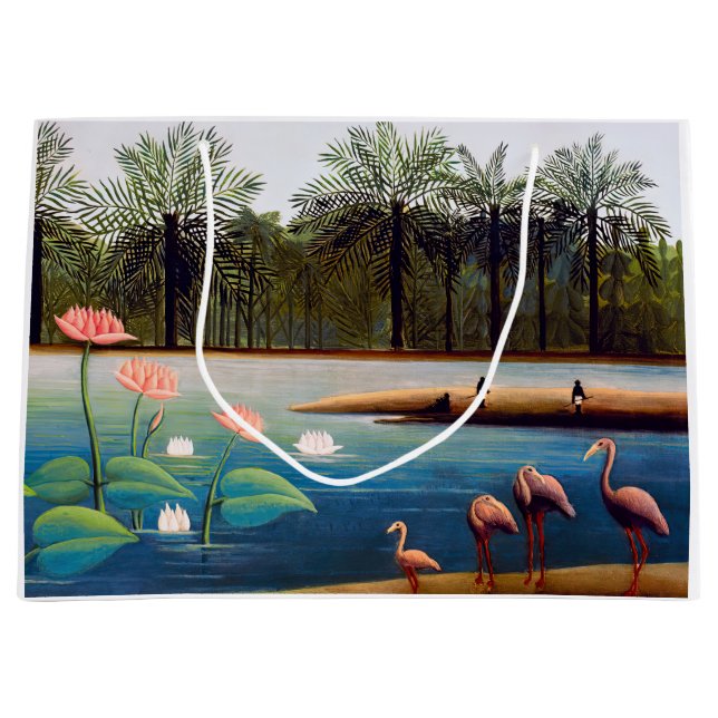 Henri Rousseau - Flamingoes (Framsidan)