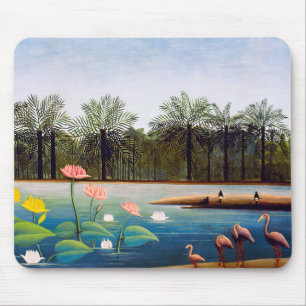 Henri Rousseau - Flamingoes Musmatta