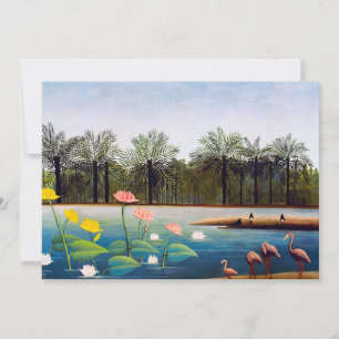 Henri Rousseau - Flamingoes Tack Kort