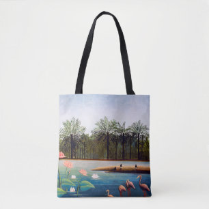 Henri Rousseau - Flamingoes Tygkasse
