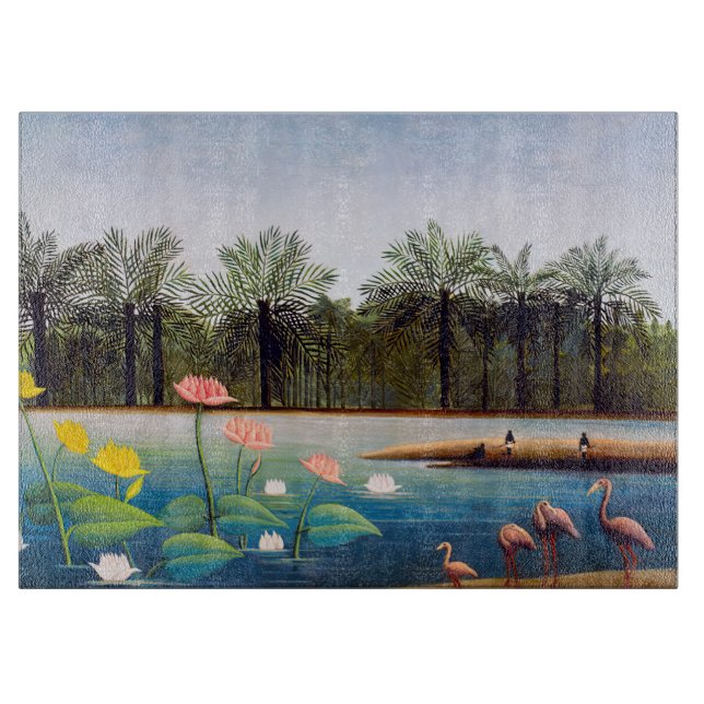Henri Rousseau - Flamingosarna (Framsidan)