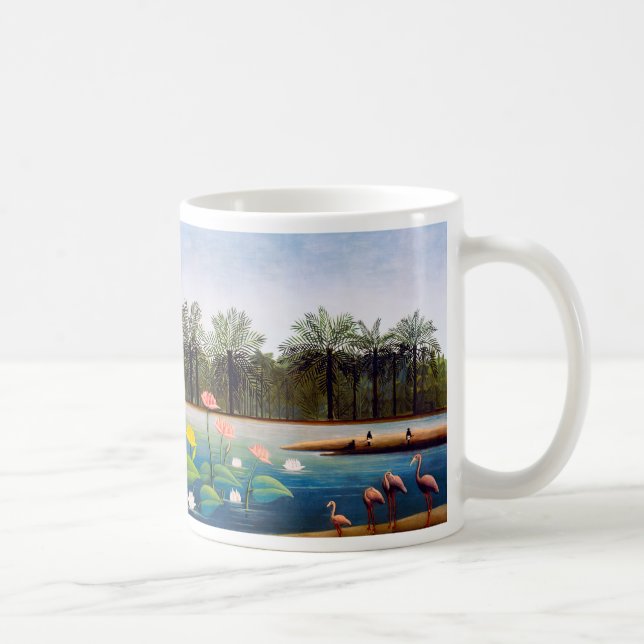 Henri Rousseau - Flamingosarna Kaffemugg (Höger)