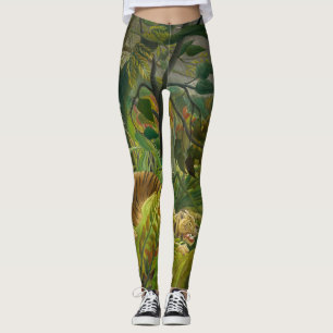Henri Rousseau - förvånad! Leggings