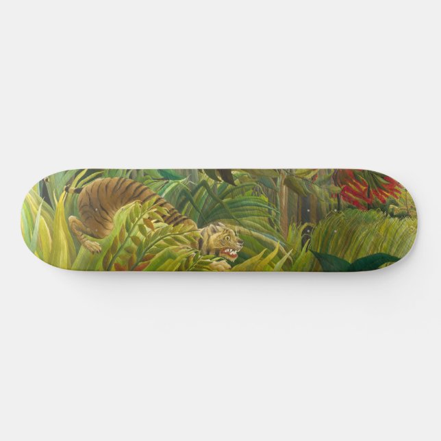 Henri Rousseau - förvånad! Mini Skateboard Bräda 18,5 Cm (Horz)