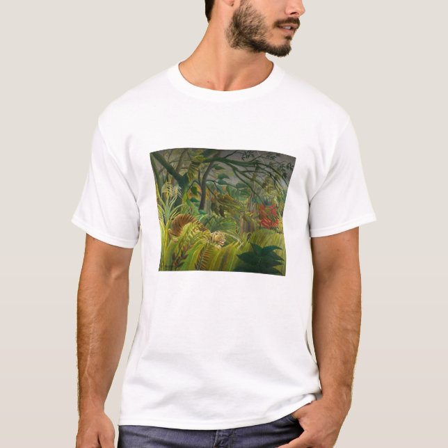 Henri Rousseau - förvånad! T Shirt (Framsida)