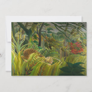 Henri Rousseau - förvånad! Tack Kort