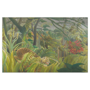 Henri Rousseau - förvånad! Tyg
