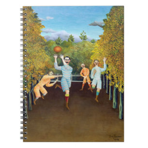 Henri Rousseau - Fotbollsspelare Anteckningsbok