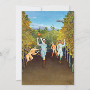 Henri Rousseau - Fotbollsspelare Inbjudningar