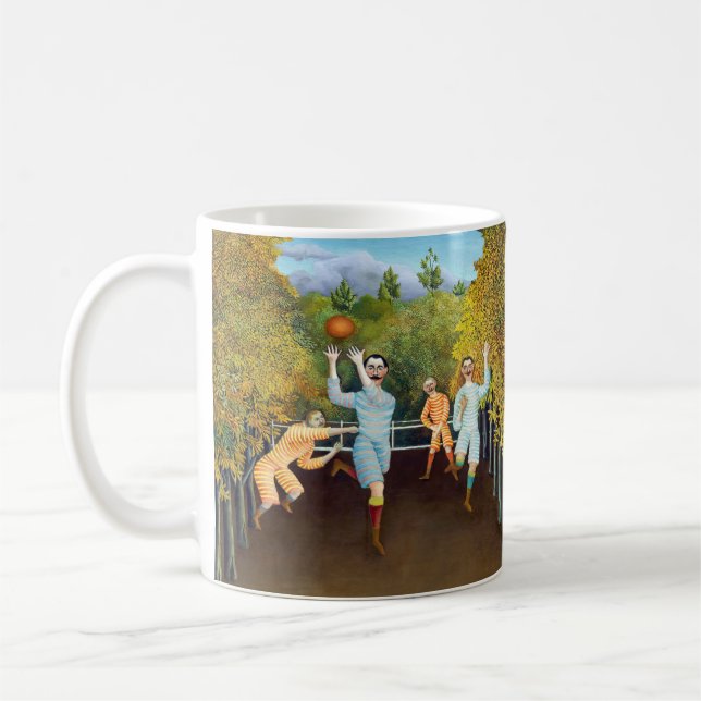 Henri Rousseau - Fotbollsspelare Kaffemugg (Vänster)