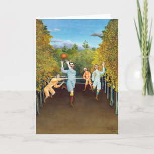 Henri Rousseau - Fotbollsspelare Kort